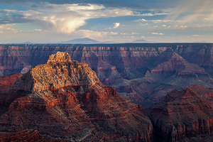 North Rim Twilight by Dave Bowman