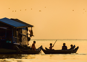Life in the Floating Village