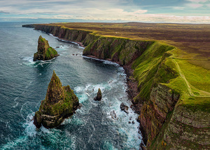 Duncansby Head Coastline and Stacks