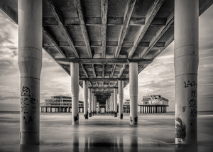 Beneath Scheveningen Pier