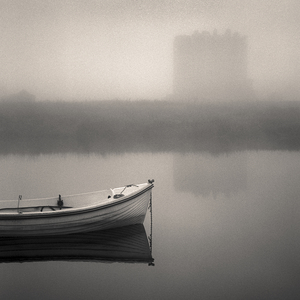 Threave Castle in the Mist by Dave Bowman