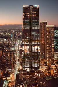 Azabudai Hills at Sunset