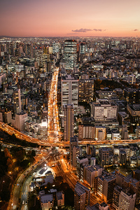 Sakurada Dori at Night