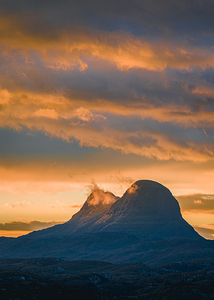 Last Light on Suilven