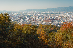 Kyoto from Fushimi Inari Taisha