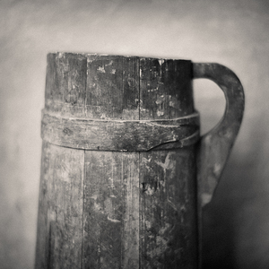 Old Wooden Jug