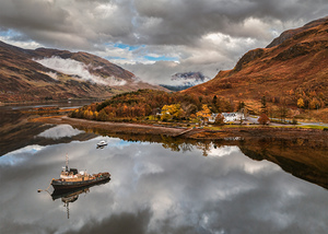 Autumn Tranquility on Loch Duich
