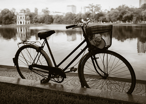 Bicycle by Hoan Kiem Lake
