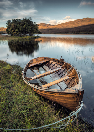 Moored on Loch Awe