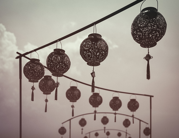 Lee Jetty Lanterns Print