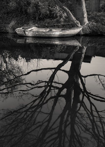 Dory on the Union Canal Print