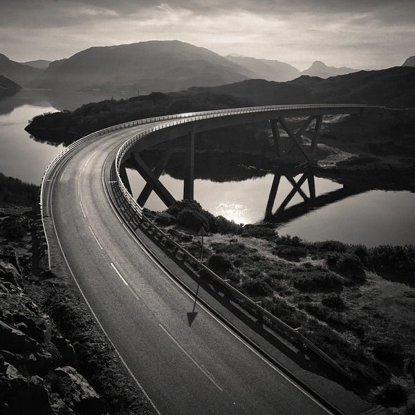 Kylesku Bridge Arc Print