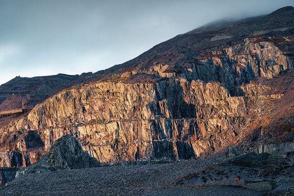 Llanberis Quarry Print