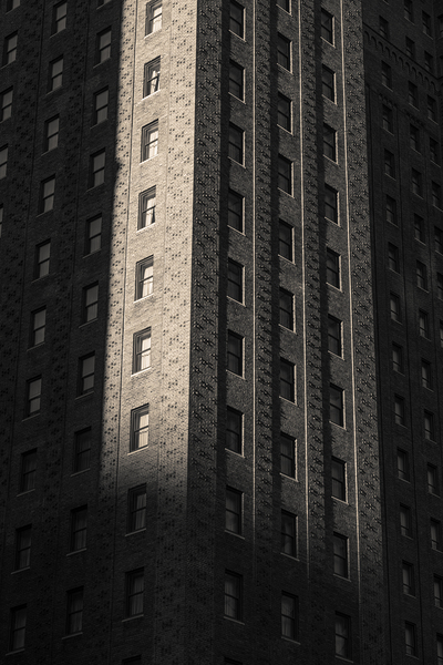 Sunlight on the Allerton Hotel Print