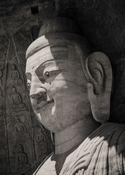 Datong Stone Buddha Print