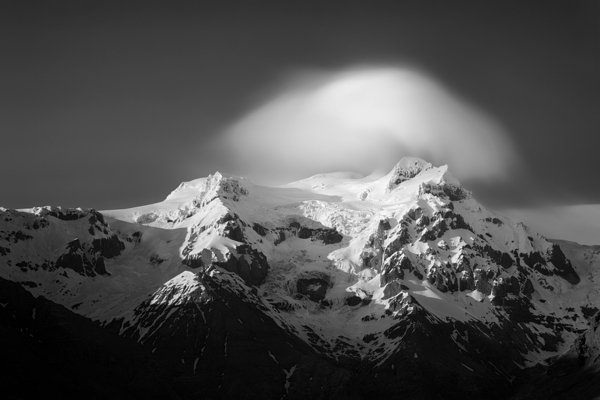 Svinafell Mountains Print