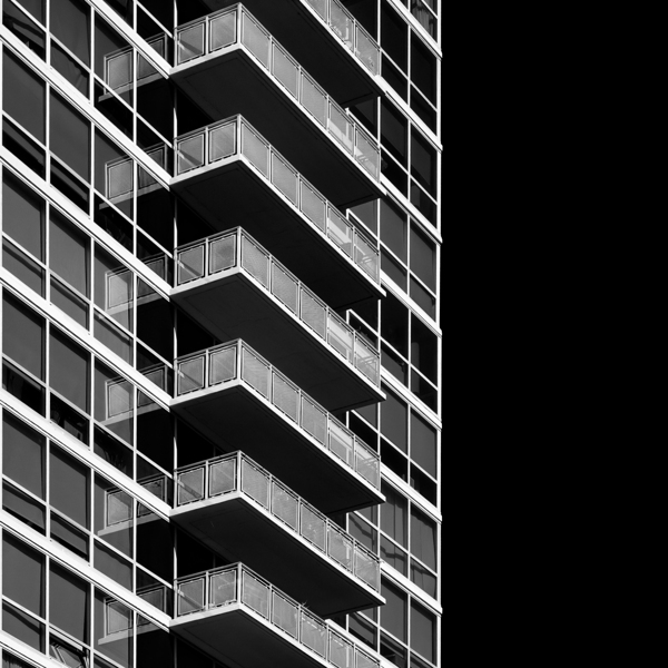 City Balconies Print