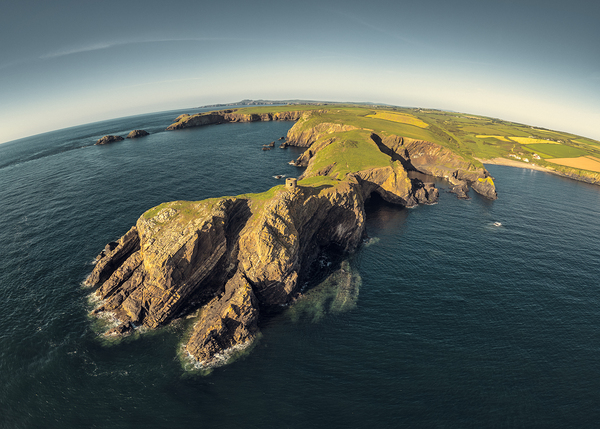 Abereiddi Tower Print