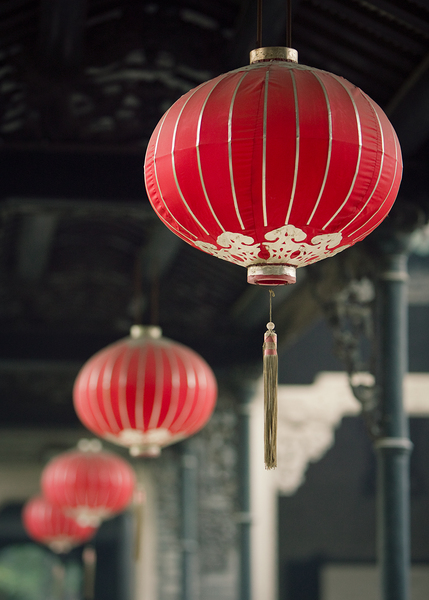 Chinese Lanterns Print