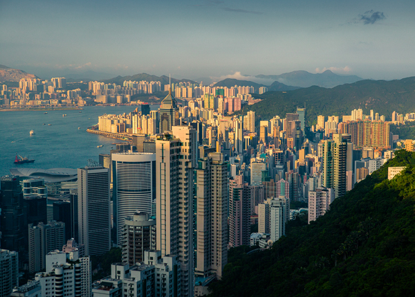 Hong Kong Cityscape Print