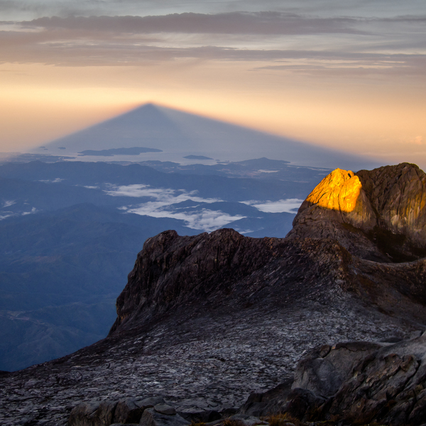 Mount Kinabalu Sunrise Print