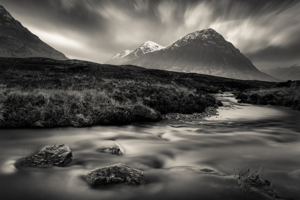 River to The Buachaille Print