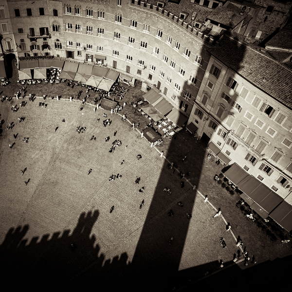 Siena from Above Print