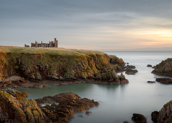 Slains Castle Sunrise Print