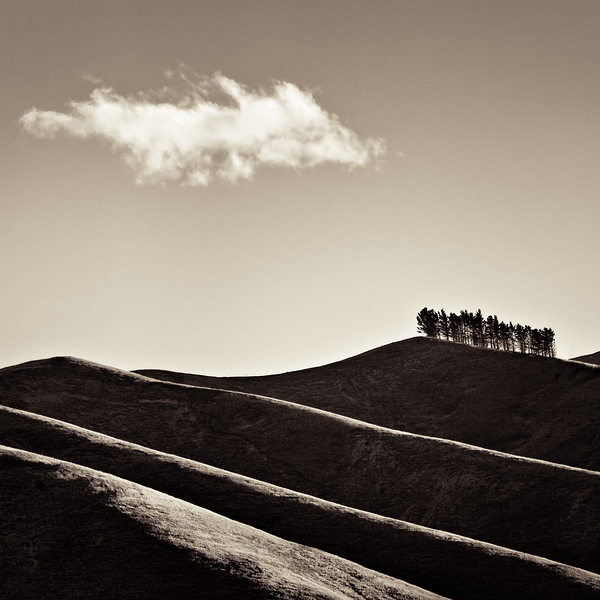 Solitary Cloud Print