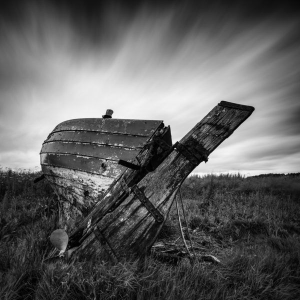 St Cyrus Wreck Print