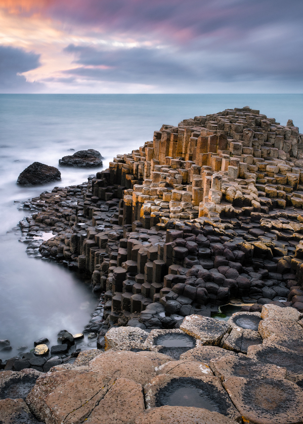 Giants Causeway Sunset Print