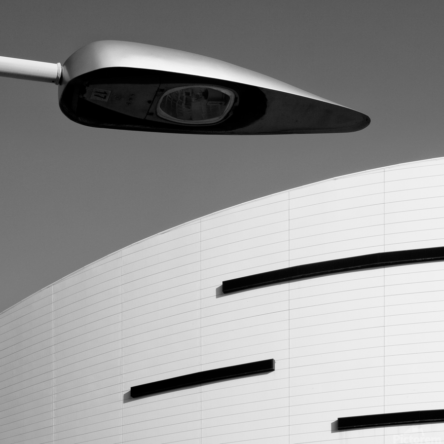 Lines and Lamp  Print