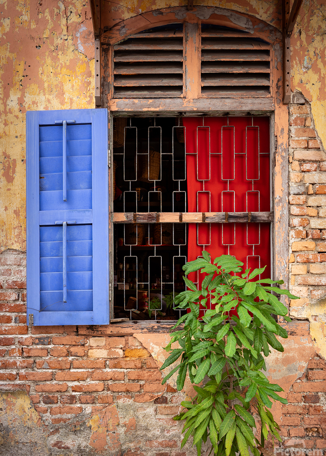 A Window in Ipoh  Print