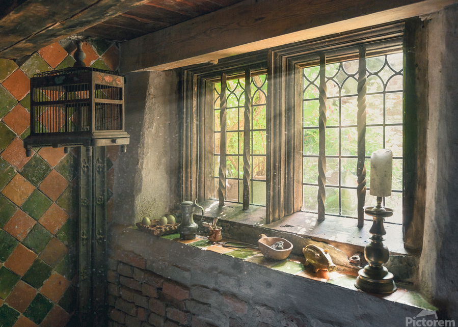 Old Dutch Window  Print