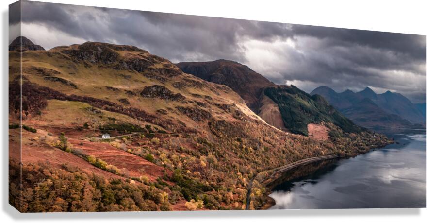 Loch Duich Solitude Canvas Print