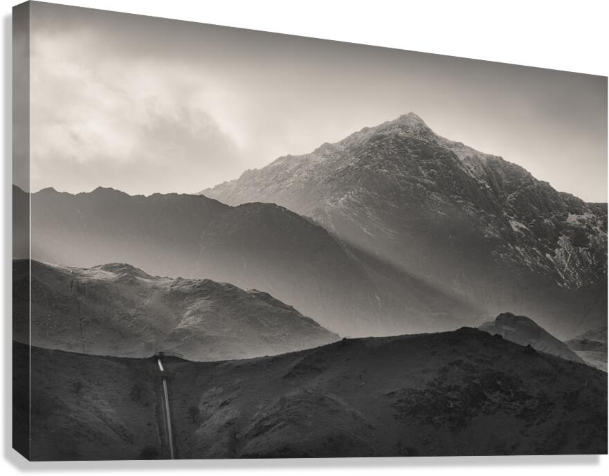 Snowdon Canvas Print
