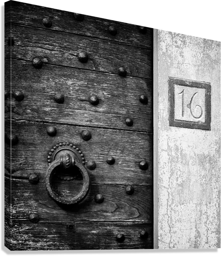 Number 16 Canvas Print