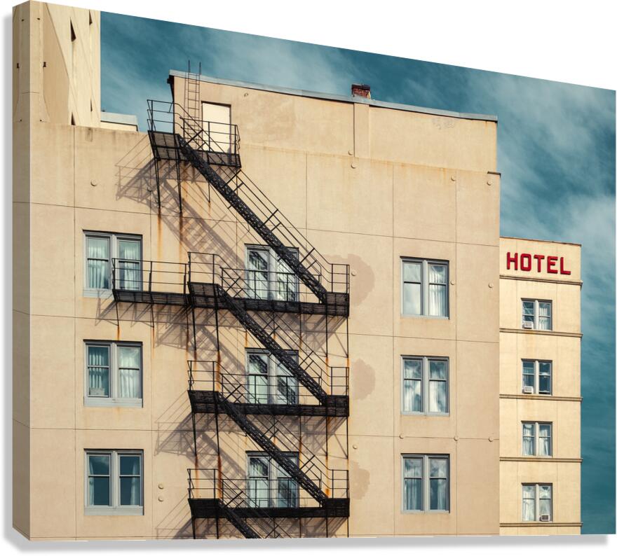 Hotel Escape Canvas Print