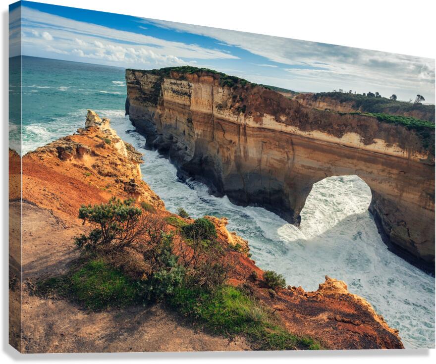 Island Archway Canvas Print