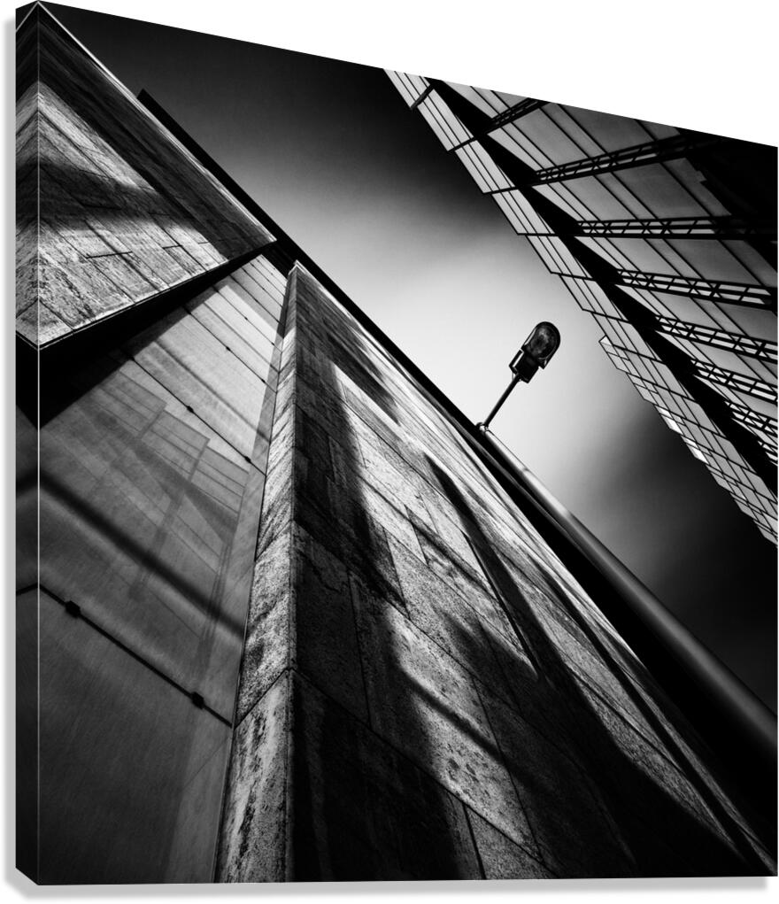 Alley Lamp Canvas Print