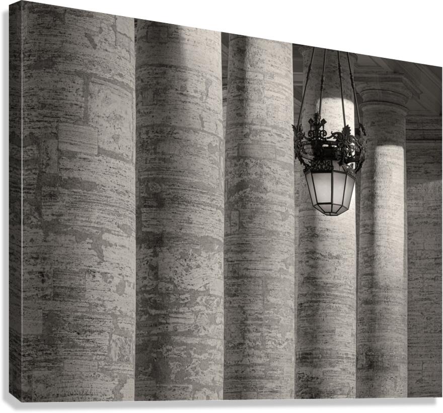 Vatican Lamp Canvas Print