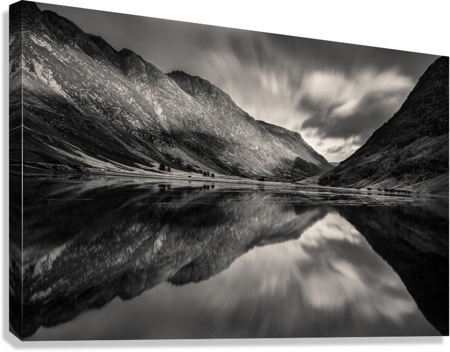 Loch Achtriochtan Reflection Canvas Print