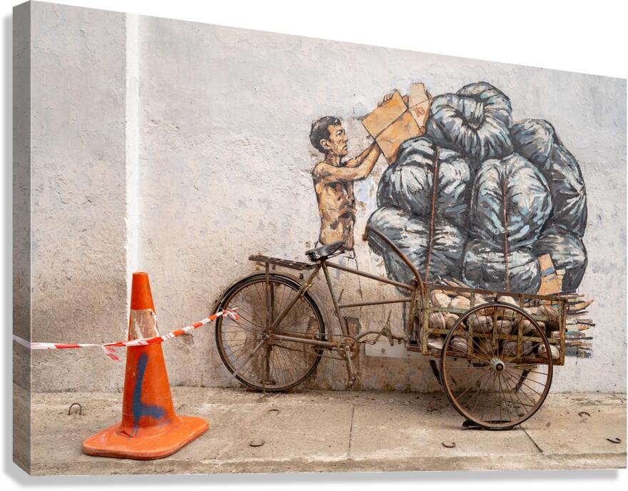 Loading Up Canvas Print