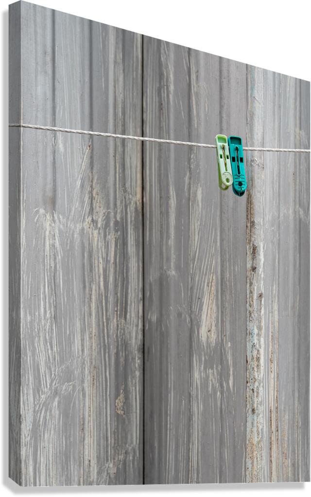 Two Pegs Canvas Print