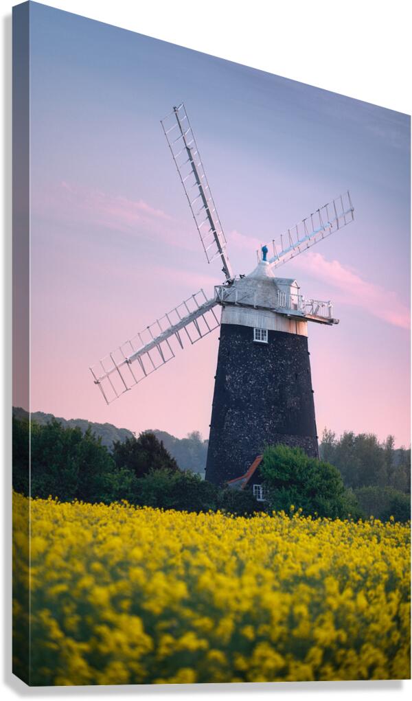 Burnham Overy Staithe Windmill Canvas Print