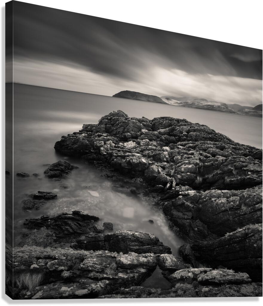Arran Across the Firth Canvas Print