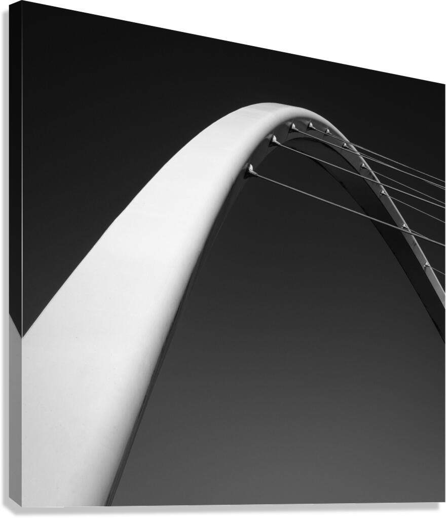 Gateshead Millennium Bridge Arch Canvas Print