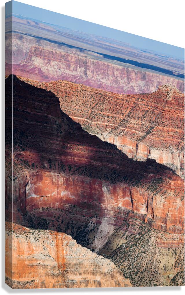 Canyon Layers Canvas Print