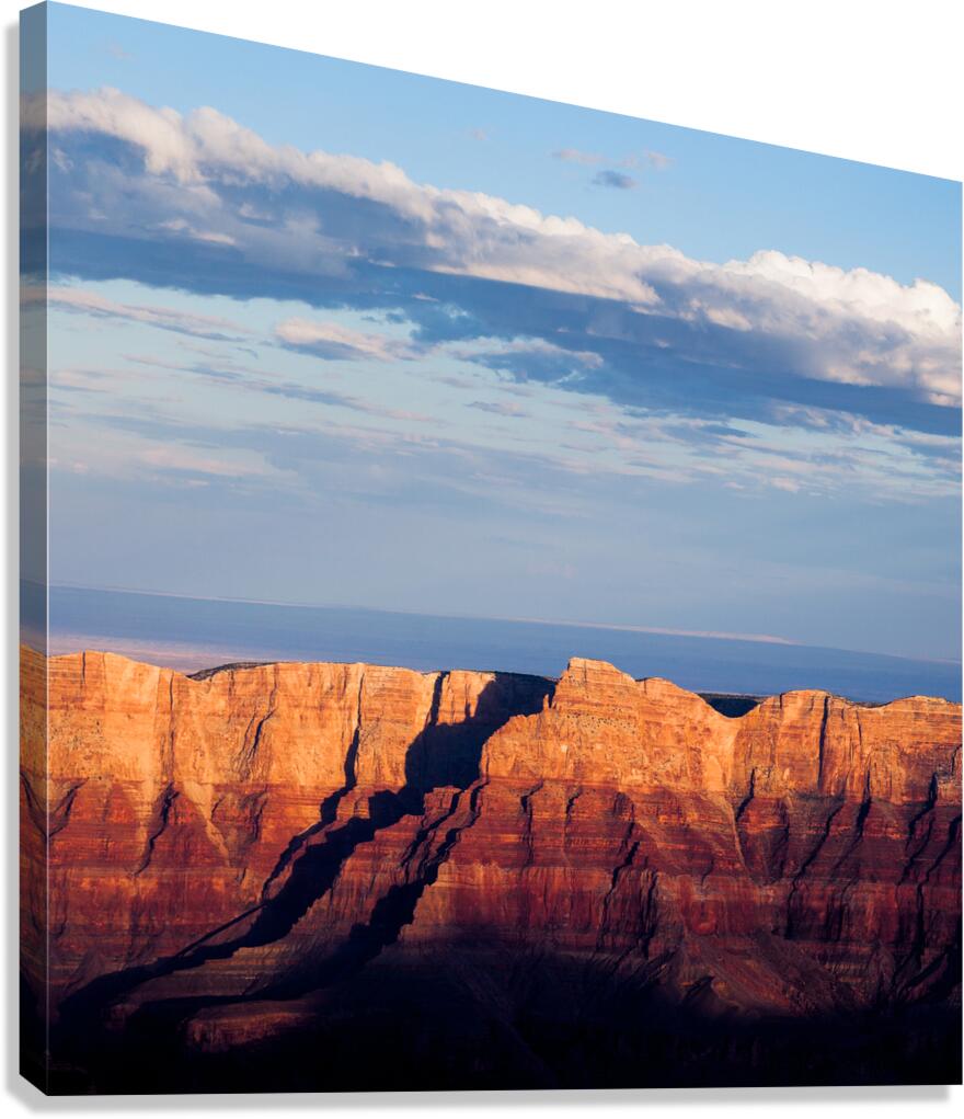 North Rim at Sunset Canvas Print