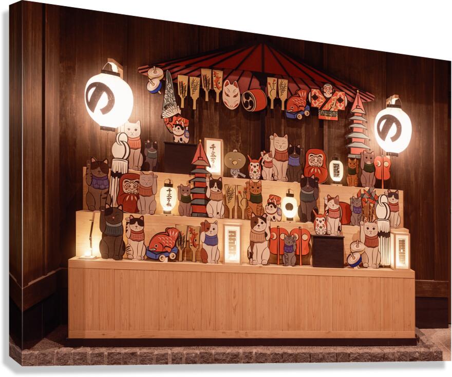 Lucky Charms in Asakusa Canvas Print